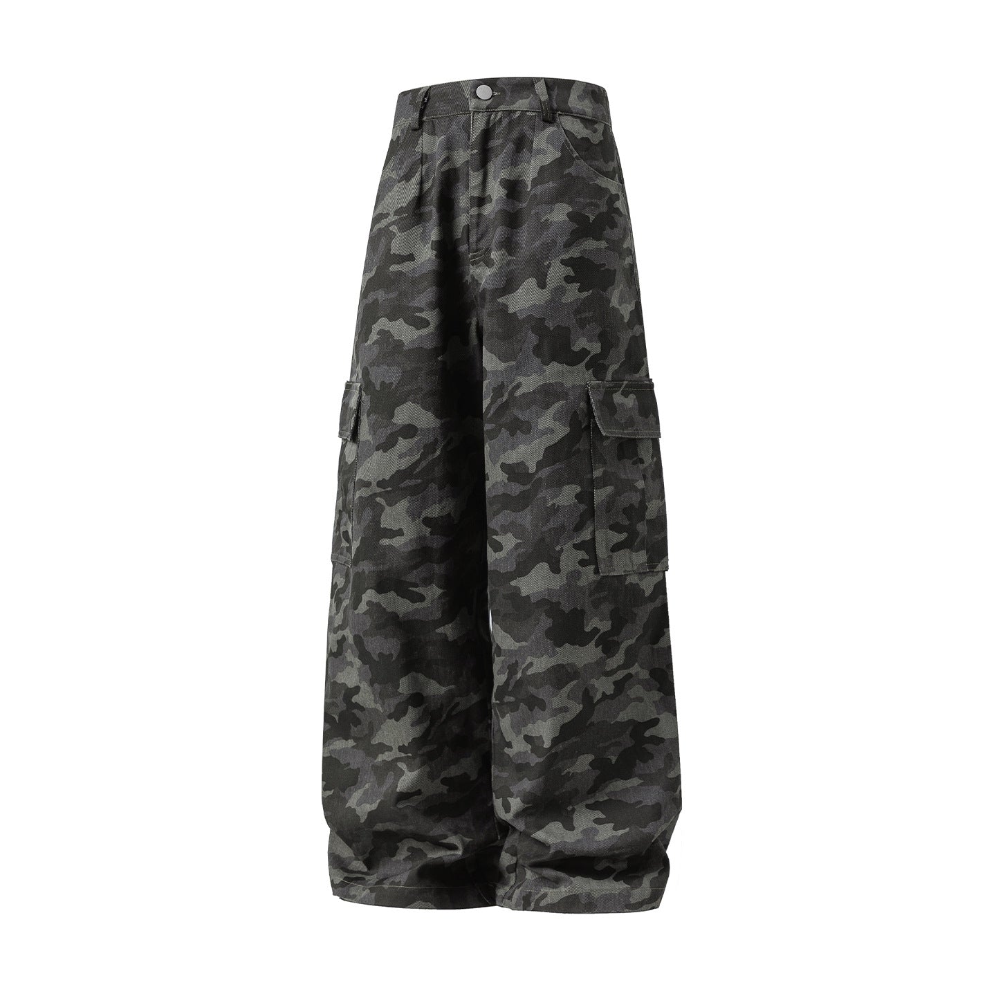 Camouflage work pants men's straight leg pants
