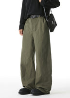 Men’s Loose Straight Leg Pants – Relaxed Fit Streetwear Trousers