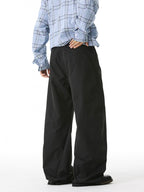 Men’s Loose Straight Leg Pants – Relaxed Fit Streetwear Trousers