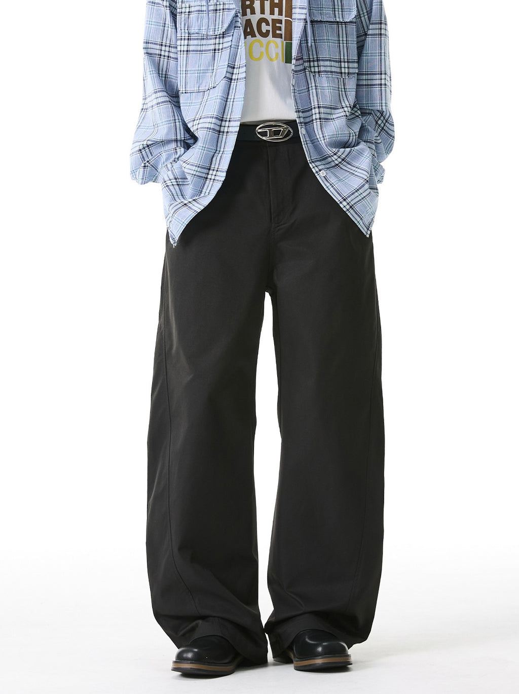 Men’s Loose Straight Leg Pants – Relaxed Fit Streetwear Trousers