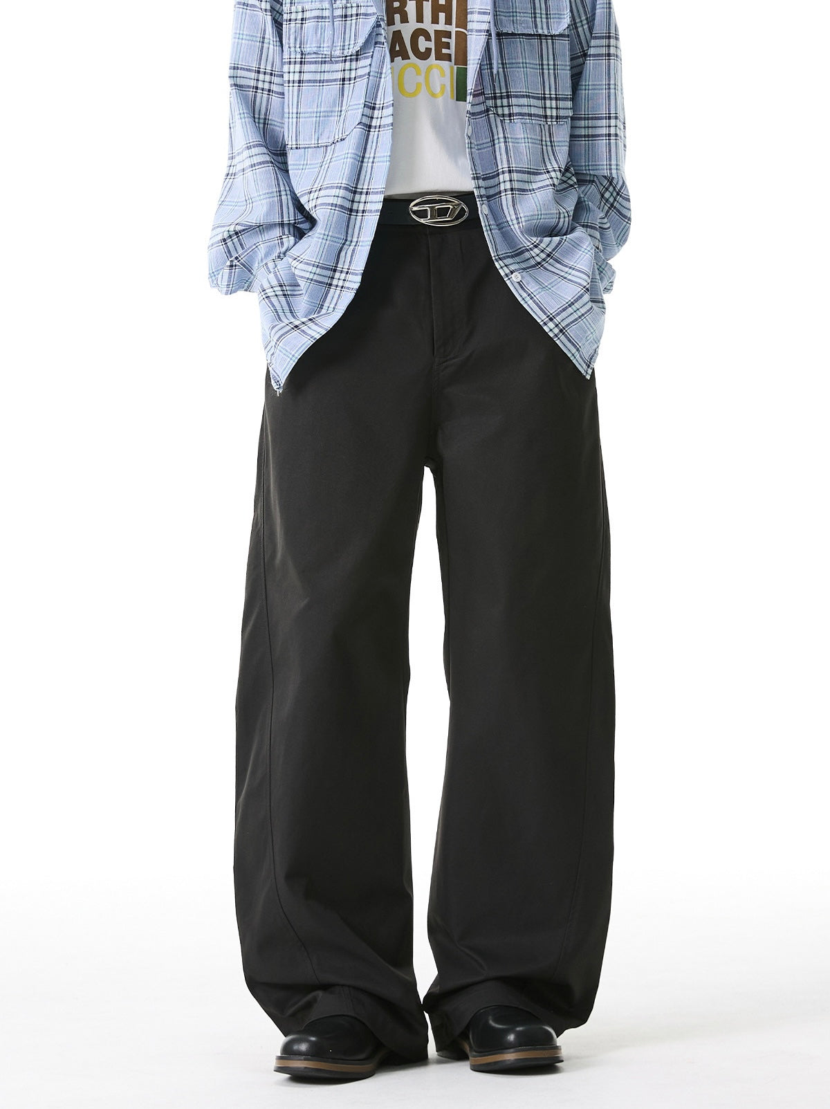 Men’s Loose Straight Leg Pants – Relaxed Fit Streetwear Trousers