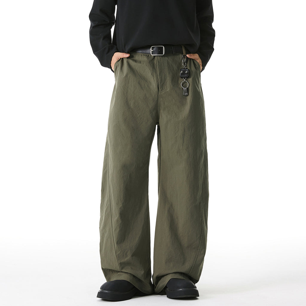 Men’s Loose Straight Leg Pants – Relaxed Fit Streetwear Trousers
