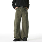 Men’s Loose Straight Leg Pants – Relaxed Fit Streetwear Trousers