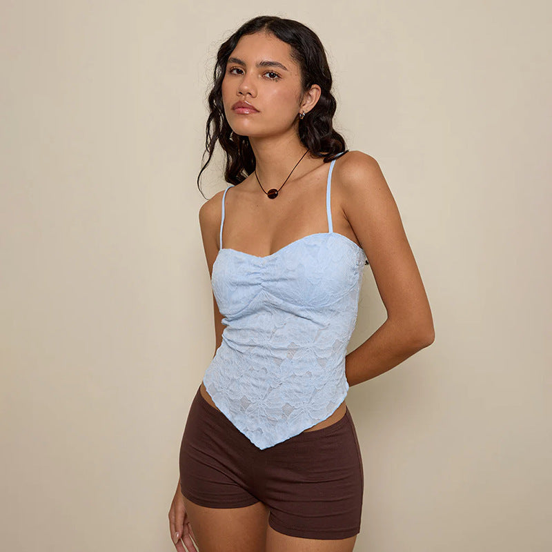 Perspective vest summer vacation suspender