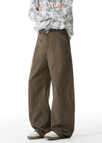 Men’s Loose Straight Leg Pants – Relaxed Fit Streetwear Trousers
