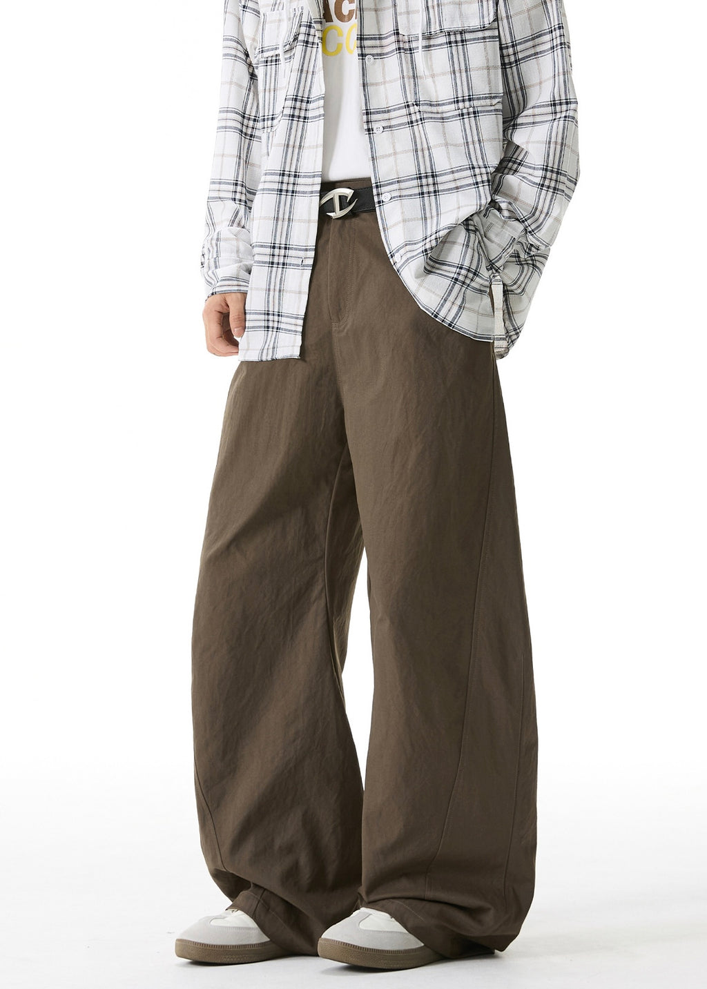 Men’s Loose Straight Leg Pants – Relaxed Fit Streetwear Trousers