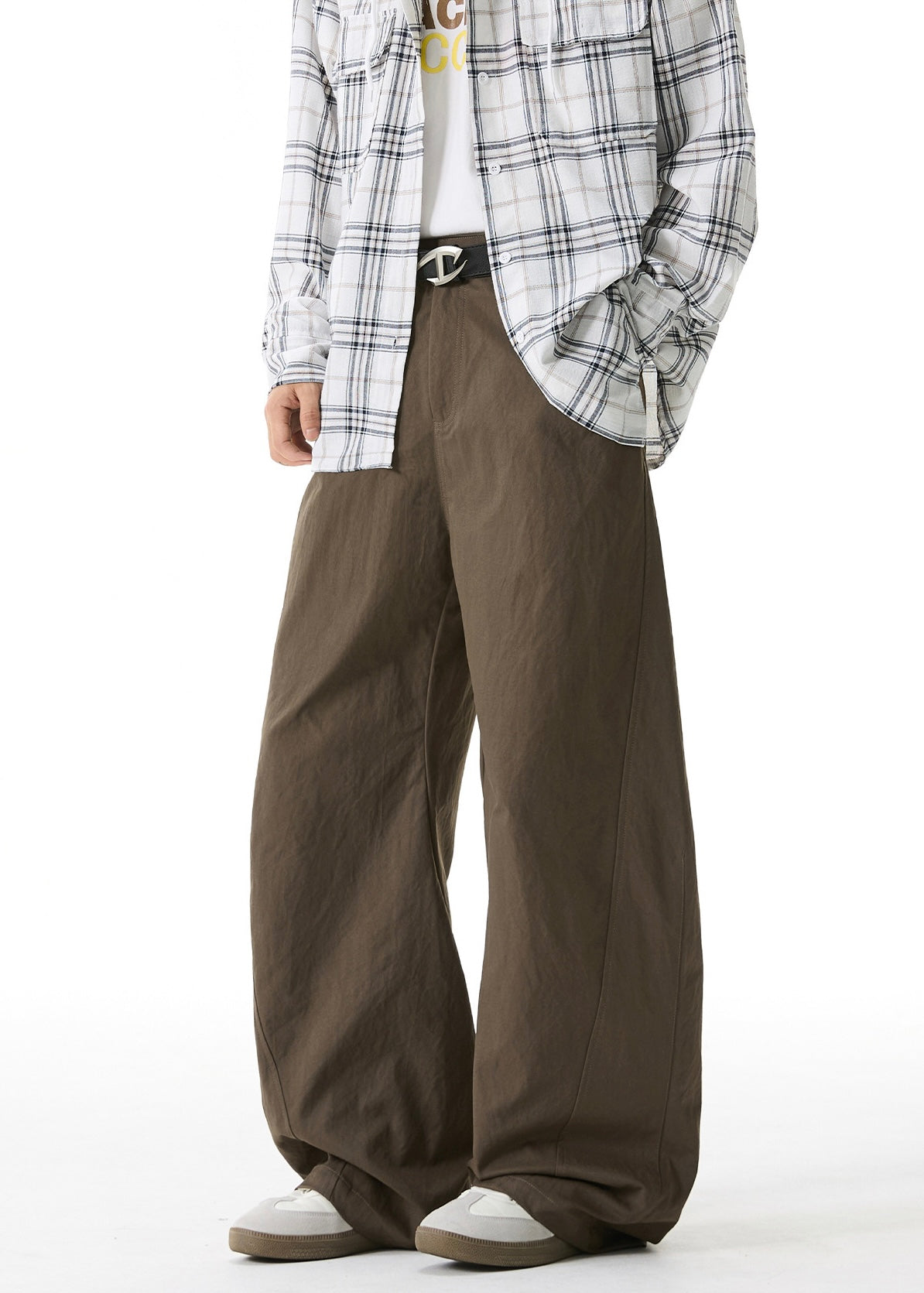 Men’s Loose Straight Leg Pants – Relaxed Fit Streetwear Trousers