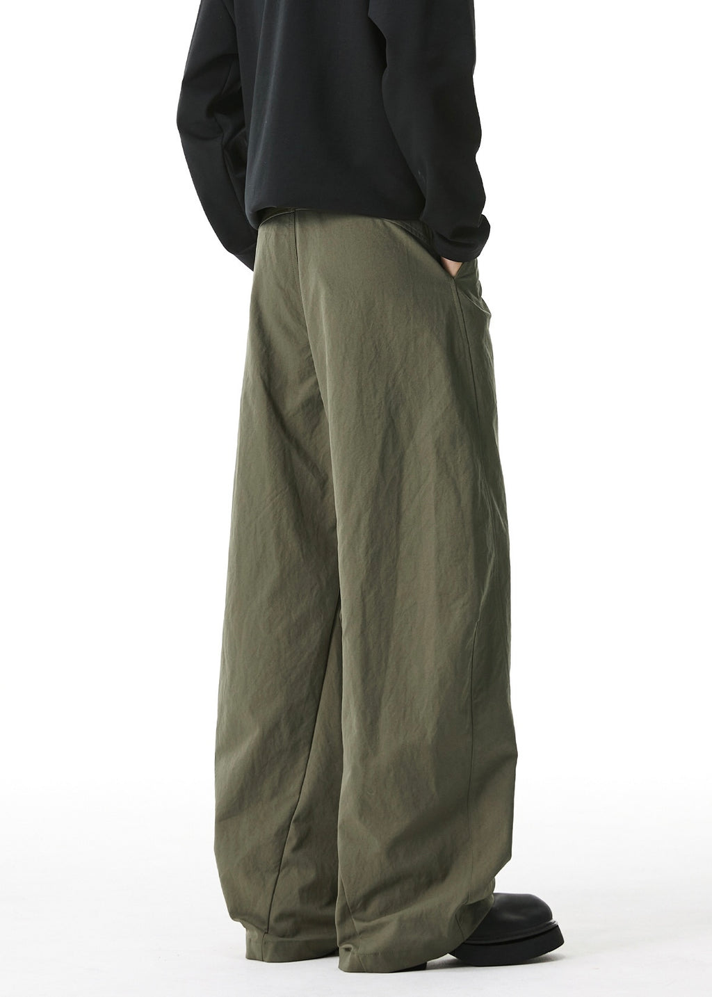 Men’s Loose Straight Leg Pants – Relaxed Fit Streetwear Trousers