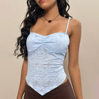 Perspective vest summer vacation suspender