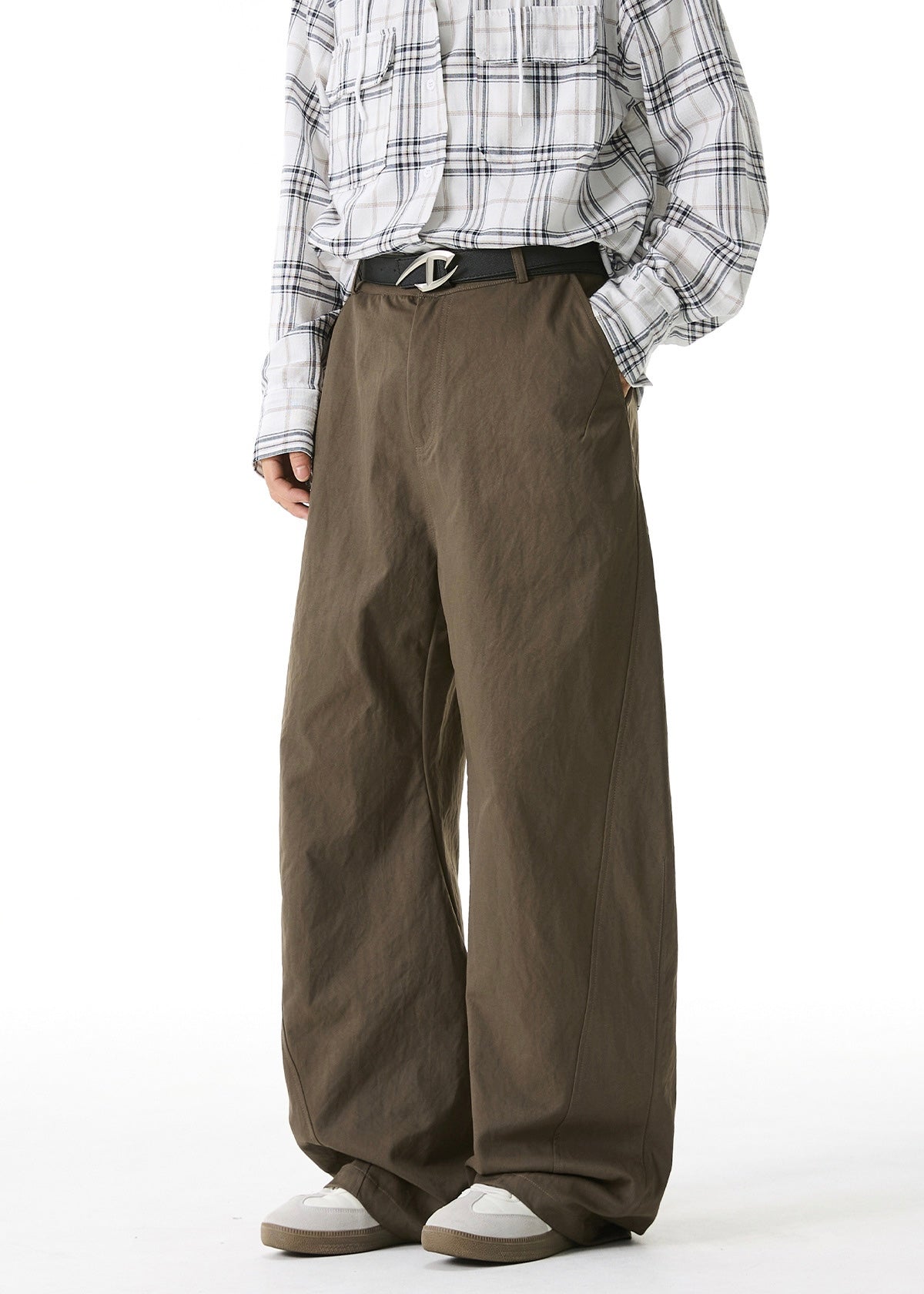 Men’s Loose Straight Leg Pants – Relaxed Fit Streetwear Trousers