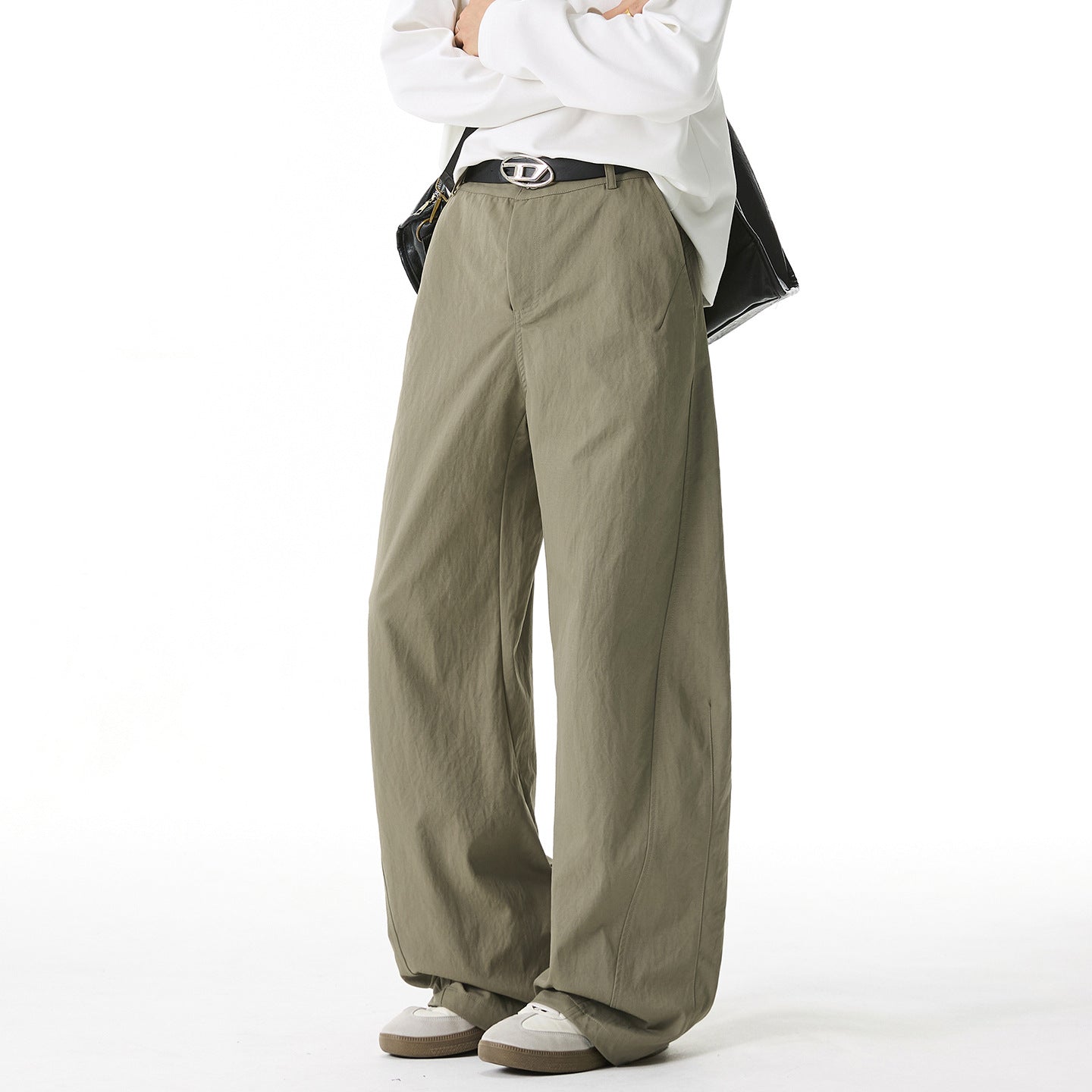 Men’s Loose Straight Leg Pants – Relaxed Fit Streetwear Trousers