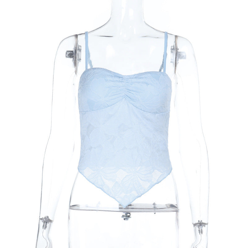 Perspective vest summer vacation suspender