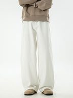 Men’s Straight Leg Jeans – Loose Fit Casual Denim Pants