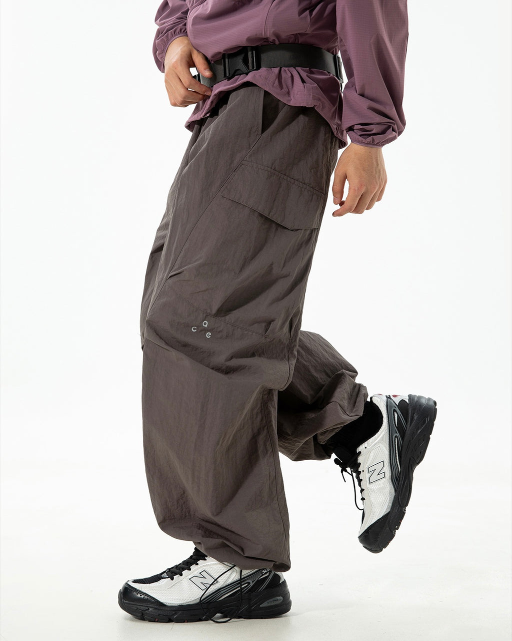 Mens Cargo Pants – Outdoor Windproof Wide-Leg Trousers with Pockets