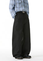 Men’s Loose Straight Leg Pants – Relaxed Fit Streetwear Trousers