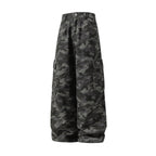 Camouflage work pants men's straight leg pants