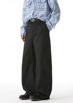 Men’s Loose Straight Leg Pants – Relaxed Fit Streetwear Trousers