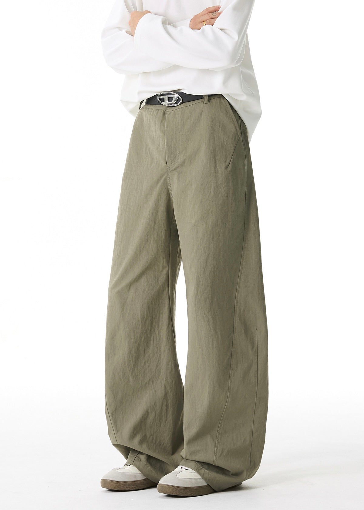 Men’s Loose Straight Leg Pants – Relaxed Fit Streetwear Trousers