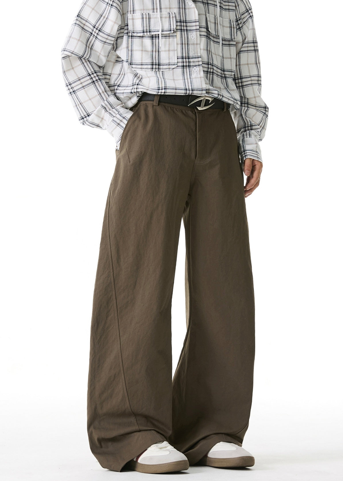 Men’s Loose Straight Leg Pants – Relaxed Fit Streetwear Trousers
