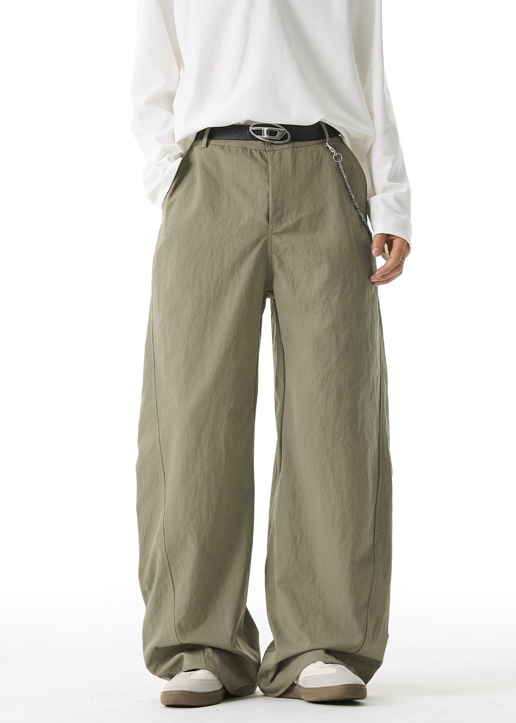 Men’s Loose Straight Leg Pants – Relaxed Fit Streetwear Trousers